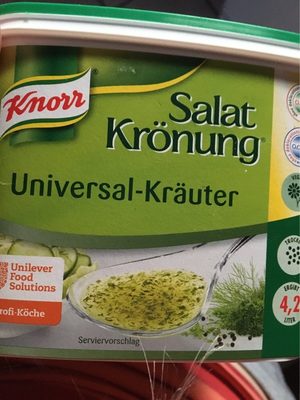Knorr Salat Krönung Universal Kräuter 500 g - 4007801109600