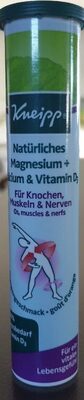 Magnesium + calcium & vitamin  D3 - 4008233036014