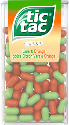 Tic Tac goûts Citron Vert & Orange - 4008400390529