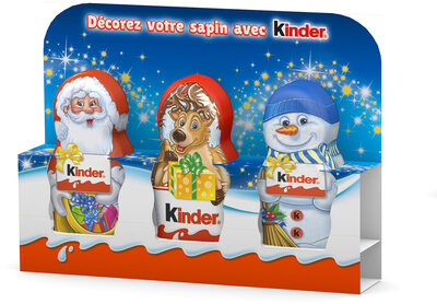 Kinder Kleine Weihnachtsmänner - 4008400511528