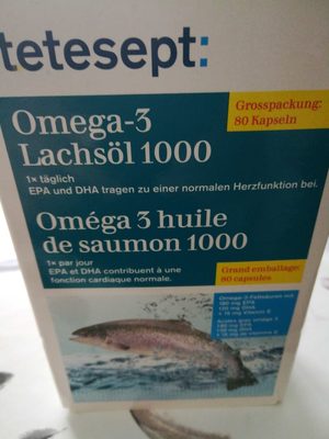 Tetesept Omega-3 Lachsöl 1000 - 4008491430999