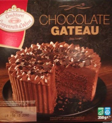 Gâteau au chocolat surgelé - 4008577080704