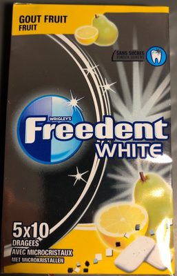 Freedent white goût Fruit - 4009900381109