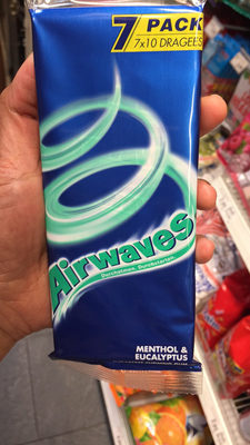 Wrigley Airwaves Menthol & Eucalyptus - 4009900453677