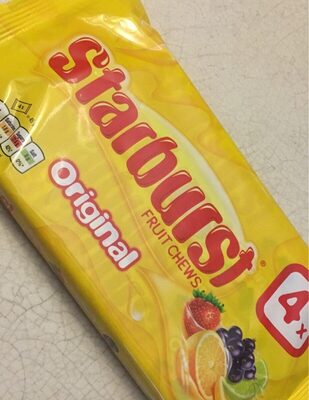 Starburst fruit chews original - 4009900482660