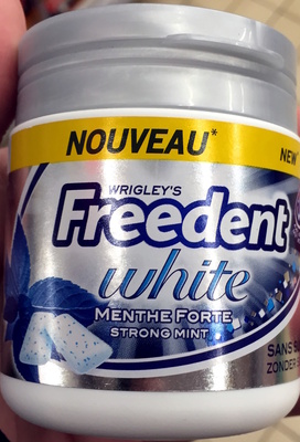 Freedent White Menthe Forte sans sucres - 4009900483940
