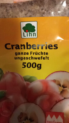 Lihn Cranberries ganze Früchte ungeschwefelt - 4010155001445