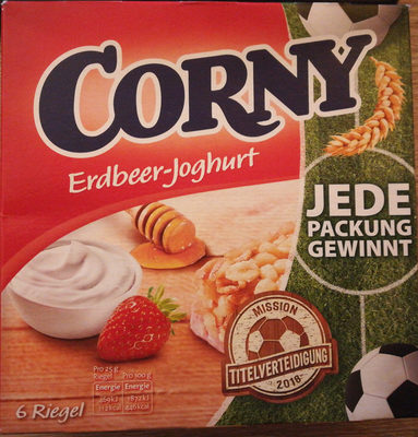 Corny Erdbeer-joghurt 6 Riegel - 4011800524210