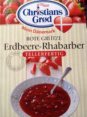 Kühne Rote Grütze Erdbeer Rhabarber - 4012200387702