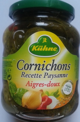 Cornichons Recette Paysanne, Aigres-doux - 40122250