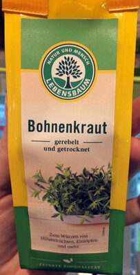 Bohnenkraut gerebelt - 4012346154602