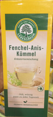 Fenchel-Anis-Kümmel Kräuterteemischung - 4012346277004