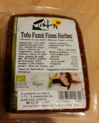 Tofu fumé fines herbes - 4012359113207