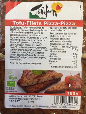 Tofu-Filets Pizza-Pizza - 4012359144201