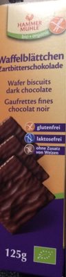 Gaufrettes fines chocolat noir - 4015537420425