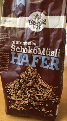 Schocko Muesli Hafer glutenfrei - 4015637824413