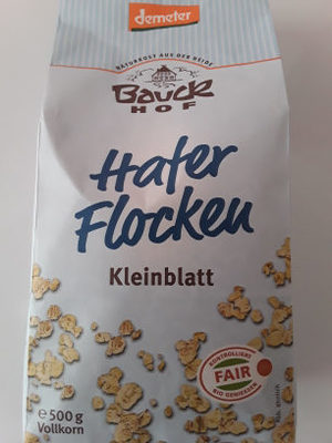Bauckhof Demeter Bio Haferflocken Kleinblatt 500g - 4015637883120