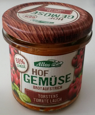 Hof-Gemüse Torstens Tomate Lauch Brotaufstrich - 4016249017019