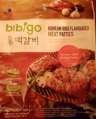 Korean BBQ flavoured meat patties - 4016337812373