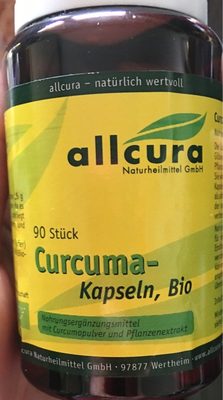 Curcuma capsules - 4017893409014