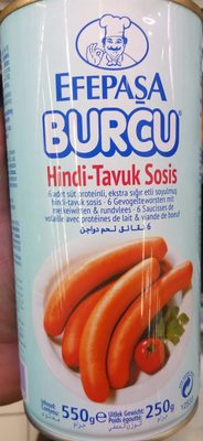 Burcu Hindi-Tavuk Sosis - 4017979052004