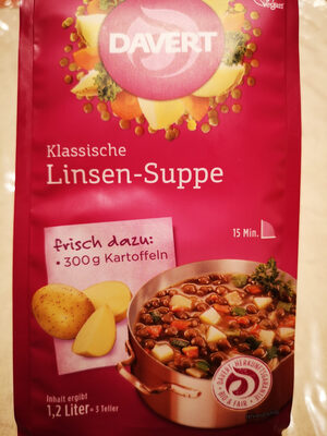 Klassische Linsen-Suppe - 4019339642009