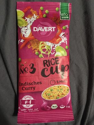 Rice Cup Indisches Curry - 4019339646038