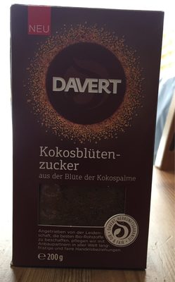 Davert Kokosblütenzucker,200 GR Packung - 4019339851029