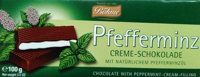 Pfefferminz-Creme-Schokolade - 4020486035002