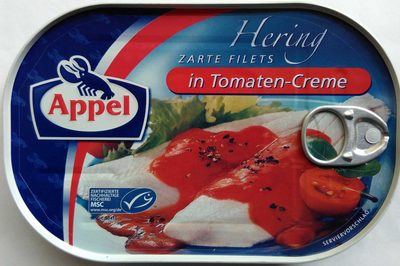 Zarte Heringsfilets in Tomaten-Creme - 4020500966015