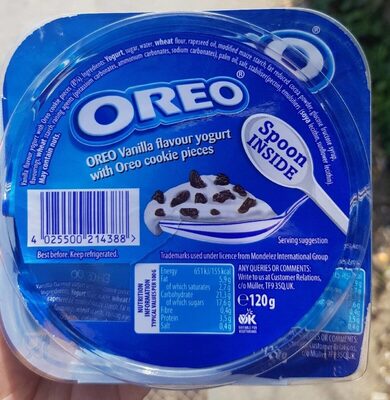 Oreo yogurt - 4025500214388