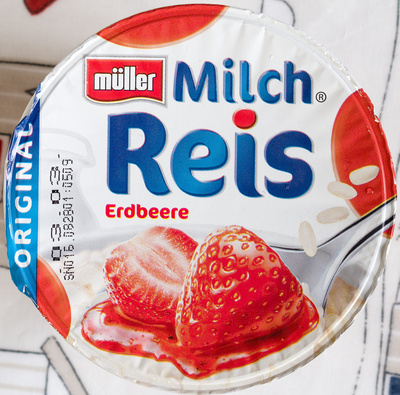 Müller Milch Reis Erdbeere - 40255613