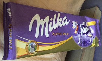 Milka chocolate tablet milk - 4025700001092