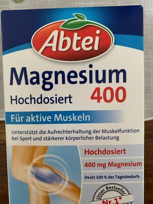 Abtei Magnesium hochdosiert 400 - 4026600402330
