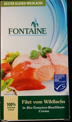 Filet vom Wildlachs in Bio-Tomaten-Basilikum-Creme - 4026968017504