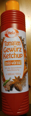 Tomaten Gewürz Ketchup mild-würzig - 4027400168228