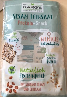 Sesam Leinsaat Protein-Snack - 4033634020508