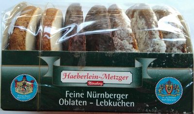 Feine Nürnberger Oblaten-Lebkuchen - 4035472770102