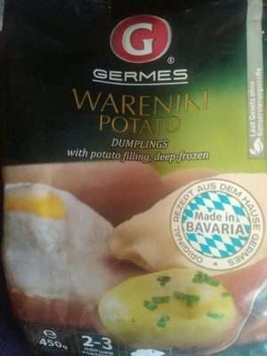 Vareniki aux pommes de terre surgélées - 4036117010034