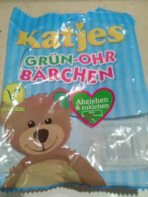 Katjes Grün-ohr Bärchen - 4037400431598