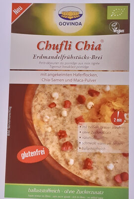 Govinda Chufli Chia Erdmandelfrühstücksbrei, 500 GR Packung - 4038507006276