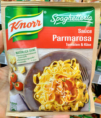 Knorr Spaghetteria Sauce Parmarosa Tomaten & Käse 56 g - 4038700114075