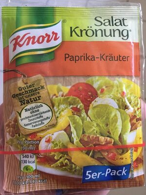 Salat Krönung Paprika-Kräuter - 4038700119438