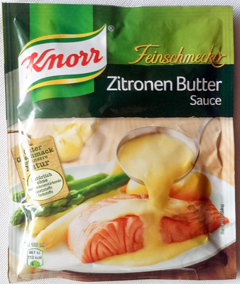 Knorr Feinschmecker Zitronen Butter Sauce 52 g - 4038700128188