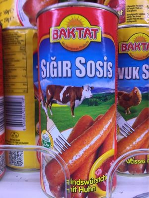 Baktat Beef Sausage - 4040328033546