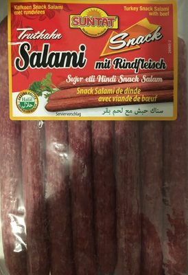 Baktat Hindi Snack Salami - Truthahn Snack Salami - 4040328040049