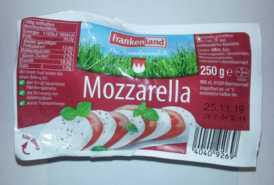 Mozzarella - 40409269