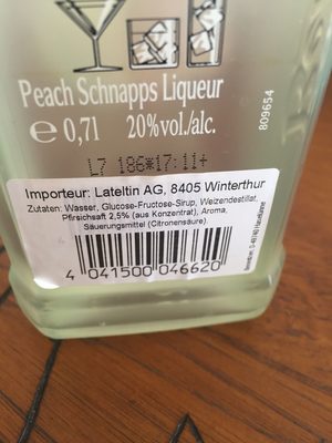 PeachShnaps - 4041500046620