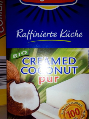 Creamed coconut - 4044019390031