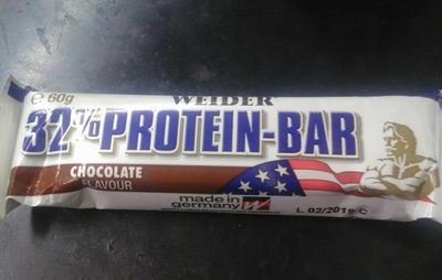 Weider Nutrition 32% Protein Bar Chocolate - 60g (Box of 12) - 4044782308578